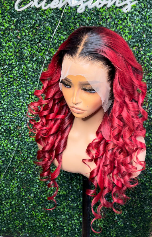 Custom Color Wig | Custom Color Wavy Wig | Posh Beauty Box